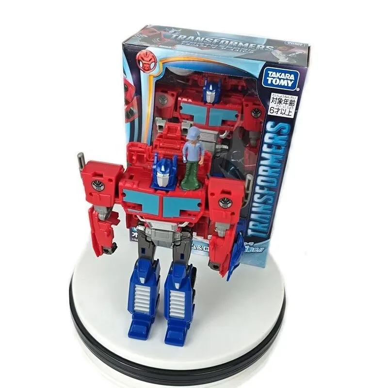 Takara Tomy ESC-01 ESC-02 Spatto Transformers juguetes Bumblebee Optimus Prime figuras de acción Robot Transformers figuras Juguetes