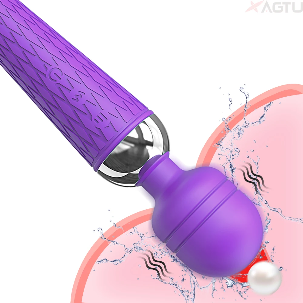 Wireless Dildos AV Vibrator Magic Wand for Women Clitoris Stimulator USB Rechargeable Massager Goods Sex Toys for Adults 18