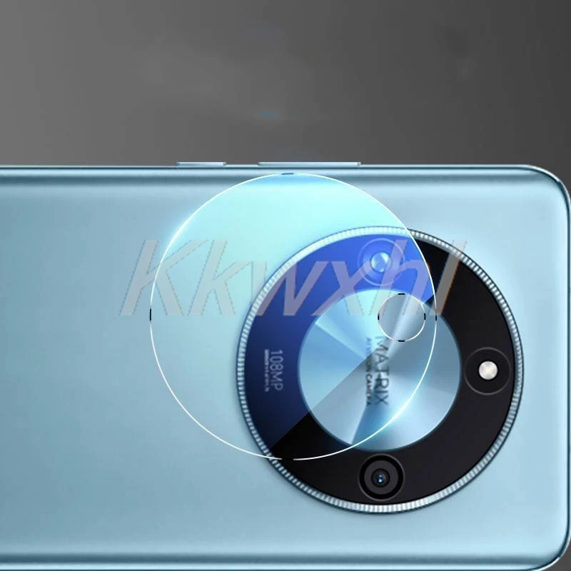 1/2 قطعة 9H HD عدسة الكاميرا فيلم ل الشرف X9d 5 جرام HonorX70 X70 MTN-AN00 ، MTN-AN80 HonorX9d الزجاج المقسى الغطاء الخلفي حامي #3