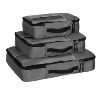 3PCS Compression Three-Piece Set Travel Storage Bag Digital Toiletries Storage Bag Clothes Shoes Luggage Travel Bag