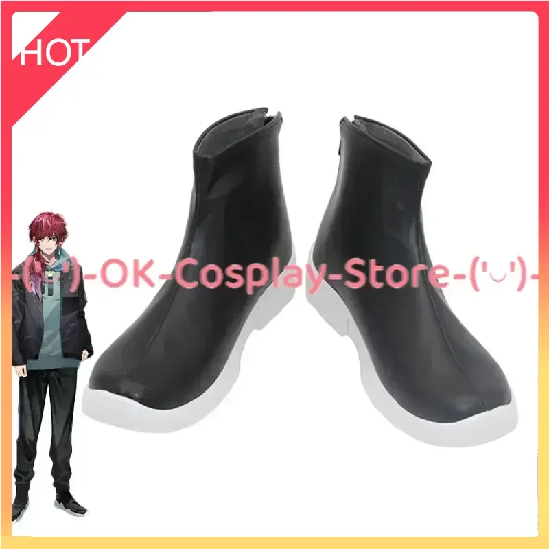 

[Custom Made] Lauren Iroas Cosplay Shoes Vtuber Cosplay Prop PU Leather Shoes Halloween Carnival Boots