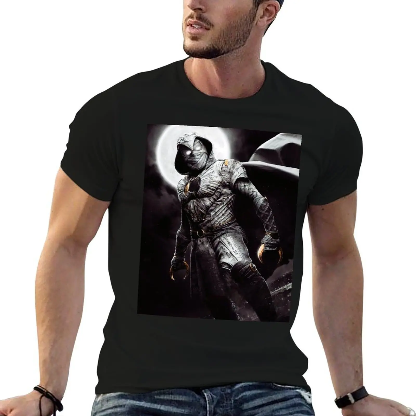 Moon - Knight 2022 T-Shirt plus size tops baggy shirts men graphic t shirts