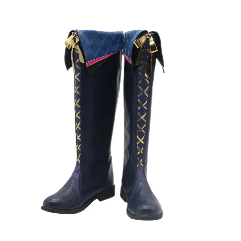 qq28LQGame Wuthering Waves New Skin Brant Stivali Cosplay Scarpe maschili su misura