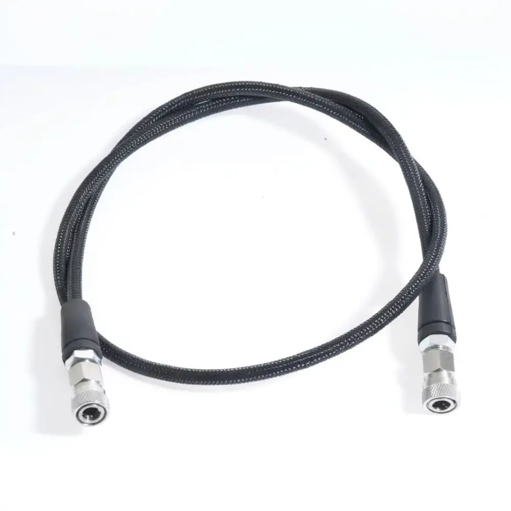 High Pressure Nylon Braided Air Hose Supply Flexible Connector For Compressor Pump Explosion Proof Inflator
