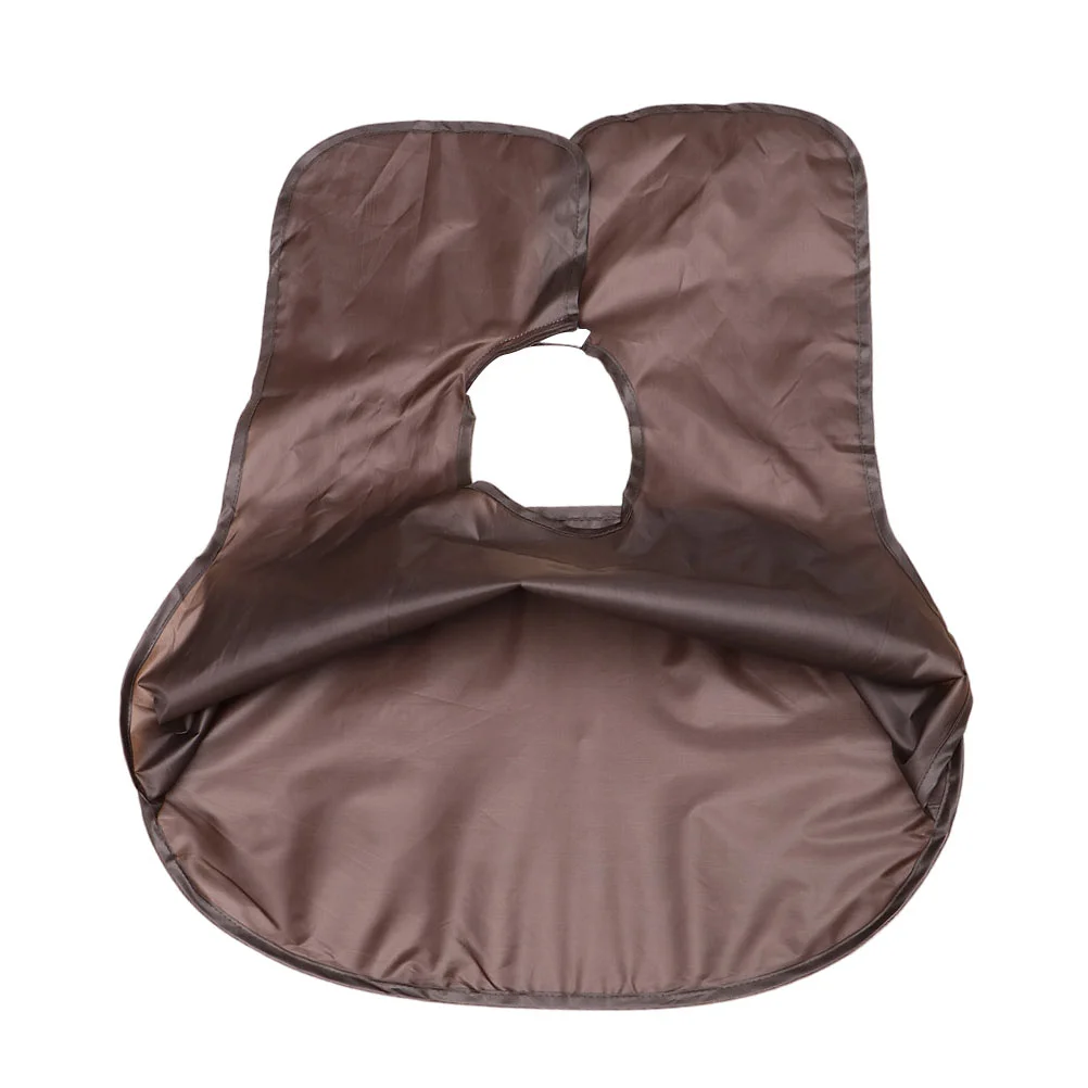 Beard Shaving Apron Waterproof Foldable Hair Catcher Smock Cutting Cape Men Grooming Accessory Father Day Gift Polyester