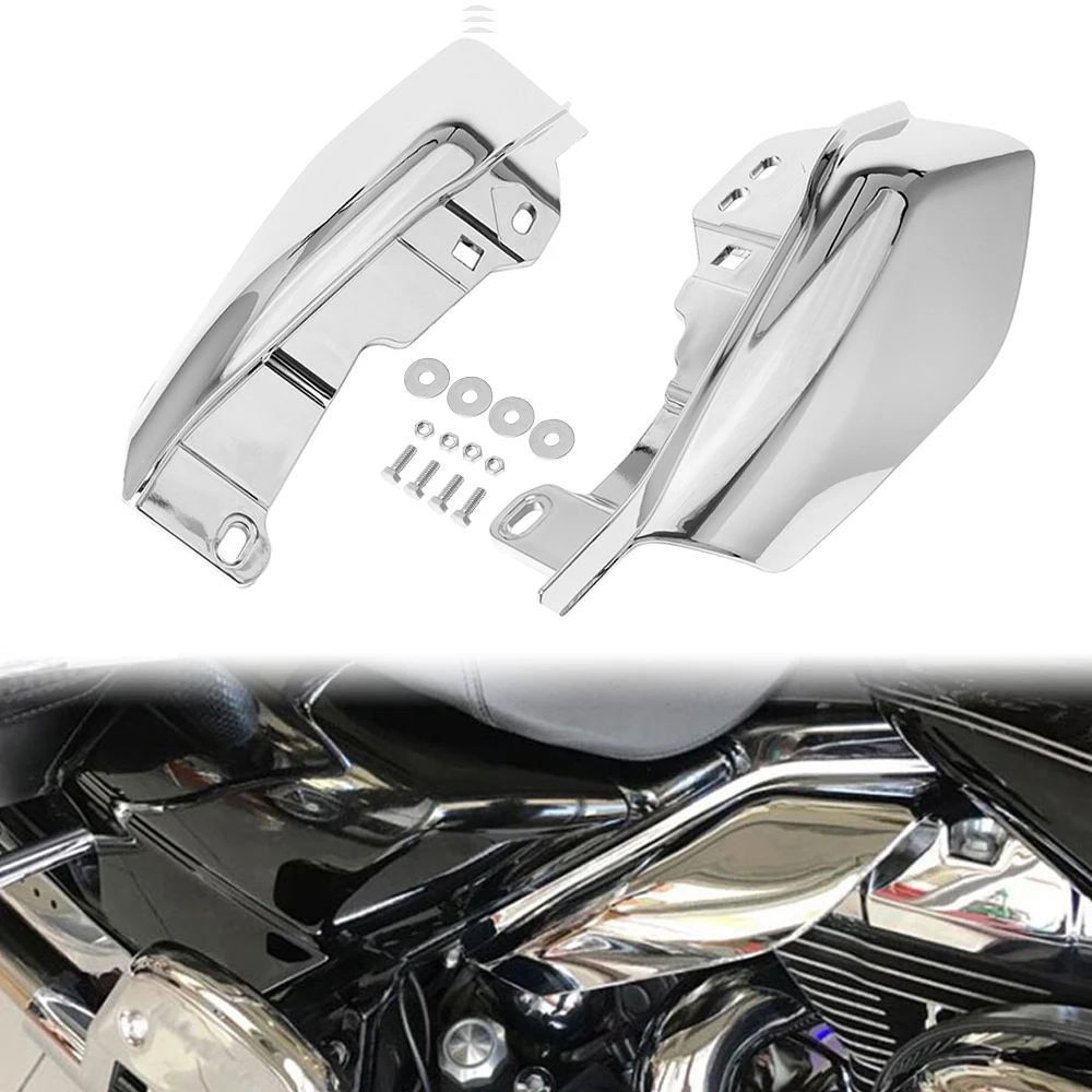 For Harley Touring Electra Street Glide CVO Ultra Road King 2009-2016 2015 Motorcycle Heat Shield Mid-Frame Air Deflector Trim