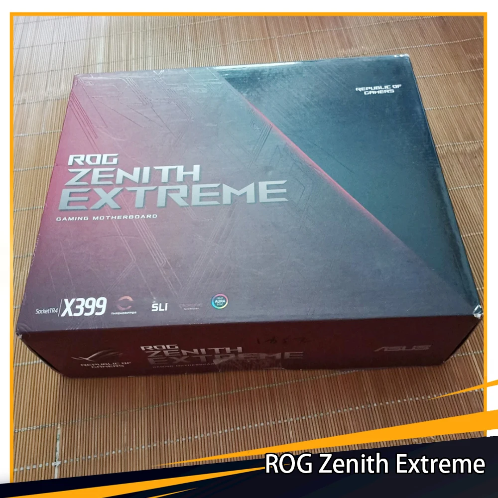 ROG Zenith Extreme For ASUS X399 SocketTR4 DDR4 M.2 U.2 USB3.1 E-ATX GAMING Motherboard