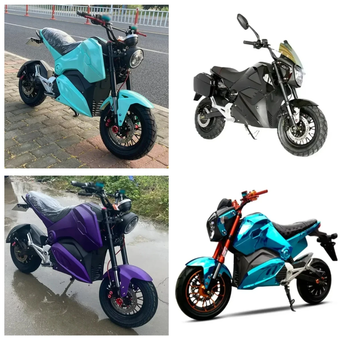 

STLF Мотоцикл Сертификат EEC 4000 Вт Электрический мотоцикл M3 Simillar со съемной литиевой батареей Чоппер Мотоцикл Electr