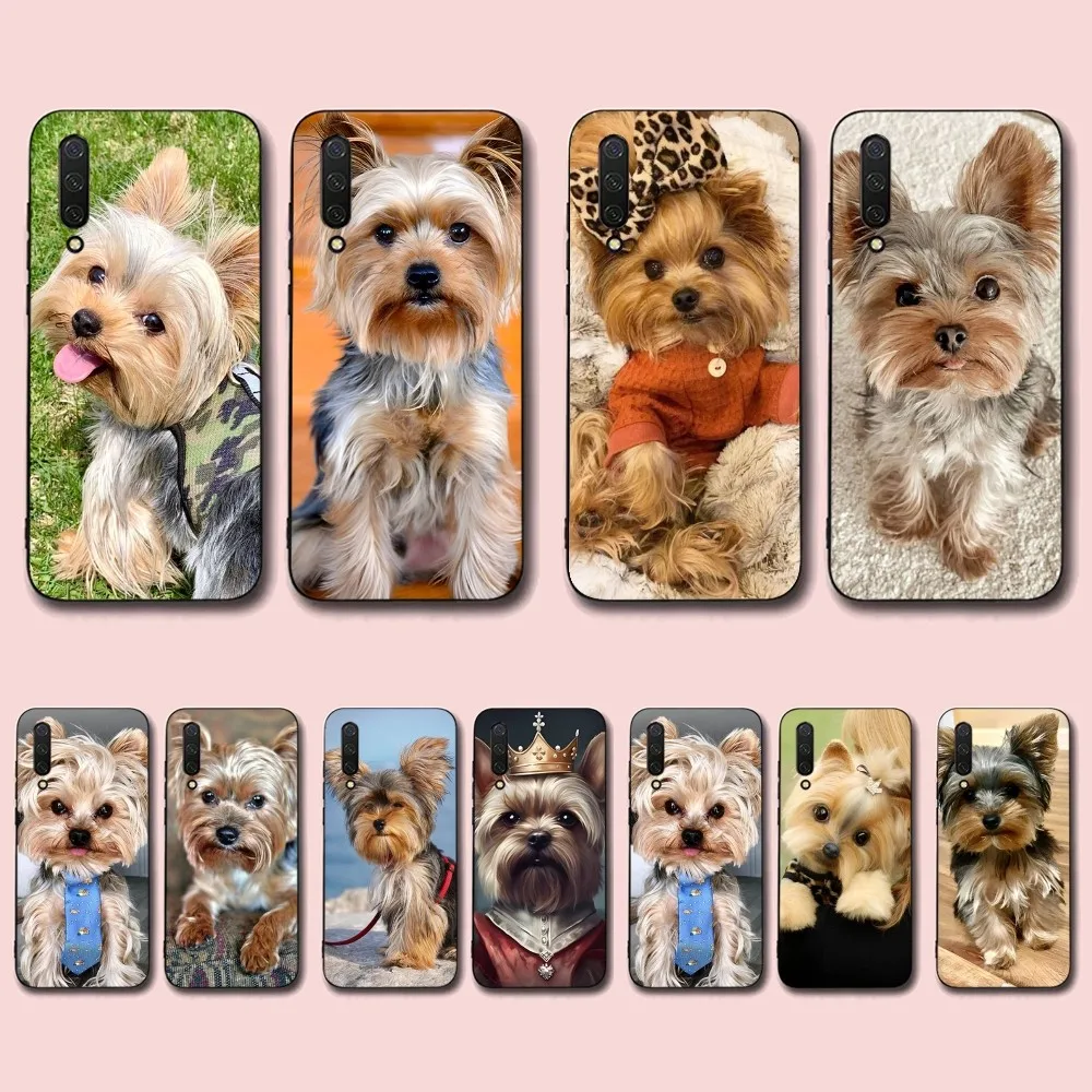 York Shire Terrier Dog Phone Case For Xiaomi Mi 5X 8 9 10 11 12 Lite Pro 10T PocoX3pro PocoM3 Note 10 Pro Lite