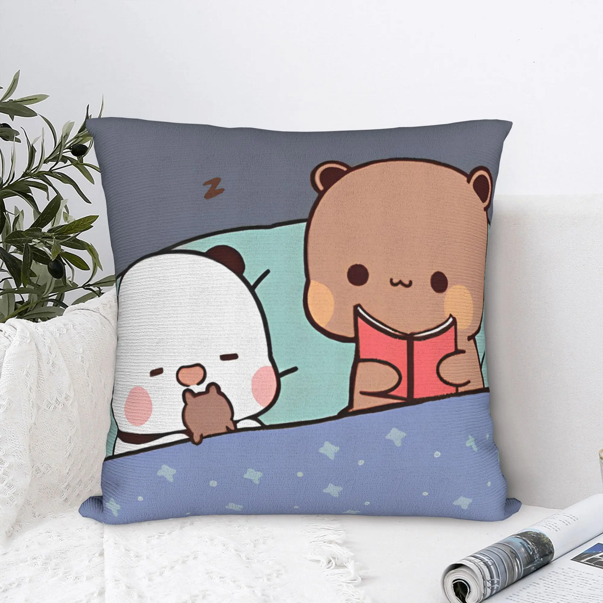 

Наволочка для сна Bubu Dudu, полиэстеровая наволочка, декор, наволочка, домашняя молния 40*40 см