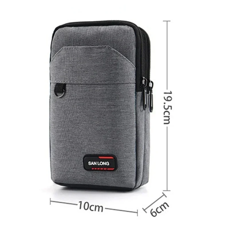 Sac banane étanche à double couche pour homme, sac banane, sac militaire extérieur, poudres pour téléphone, camping, chasse