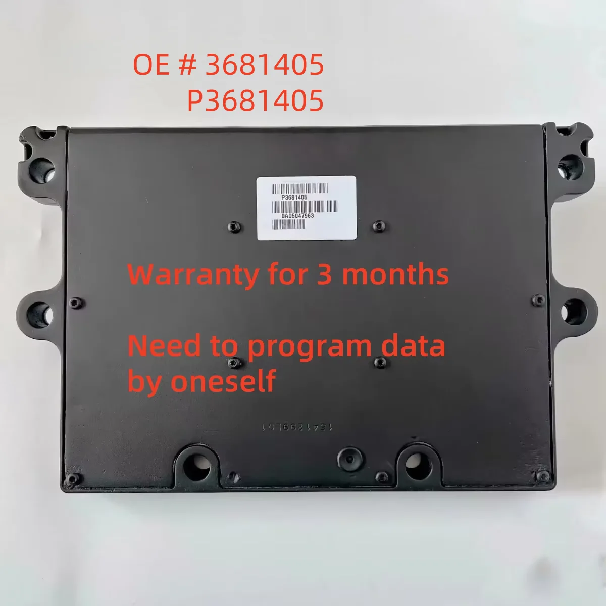 High quality  P3681405  3681405  Engine Computer Board ECU ECM Electronic Control Module For Cummins