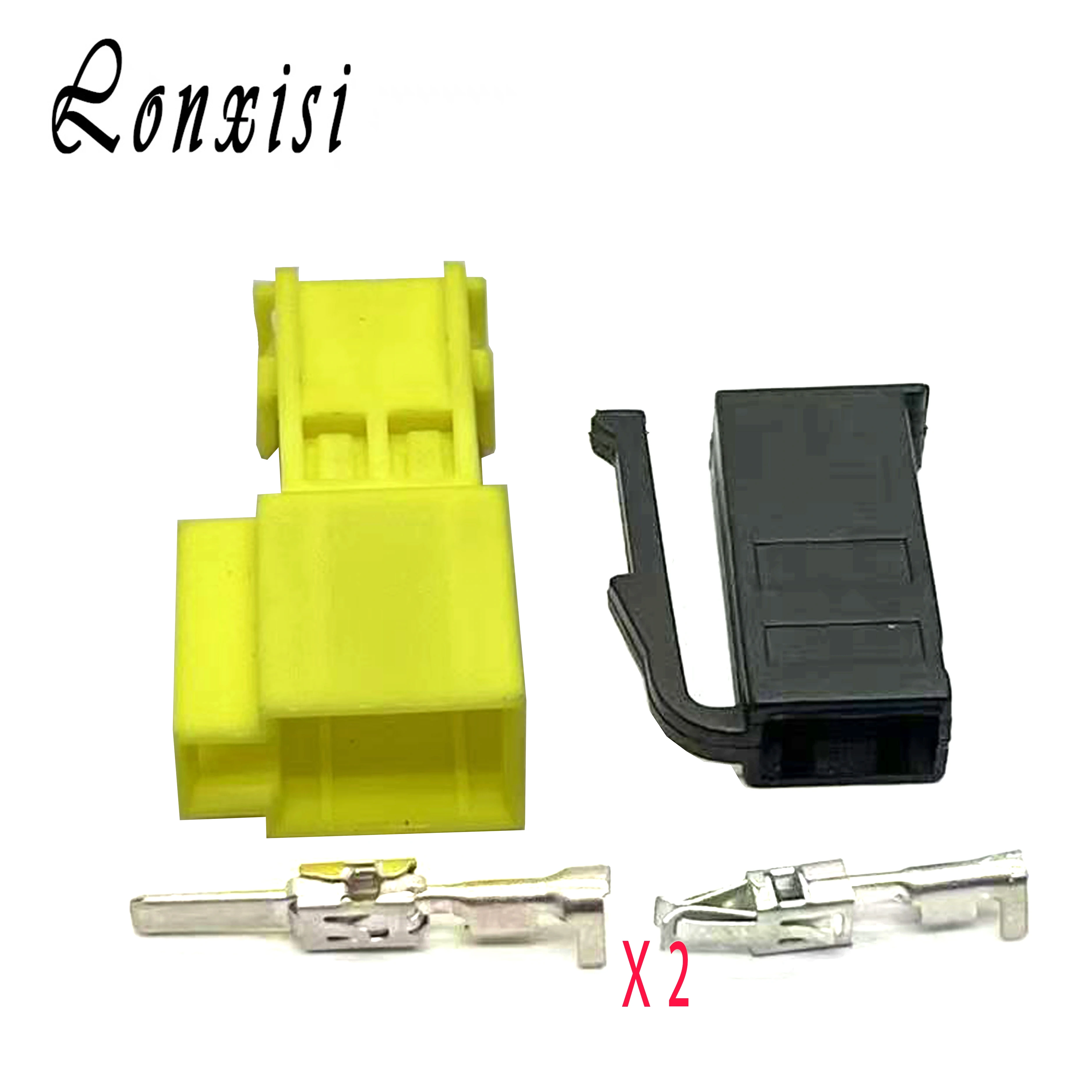 2 Pin 1H0906712 191906231A Unsealed Connector Car Inner Chamber Light Plug Wiring Harness Automotic For VW