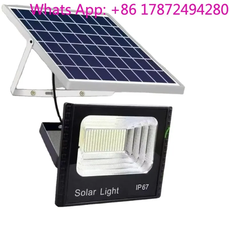 100W 200W 300W outdoor high-brightness waterproof solar garden intelligent sensor light