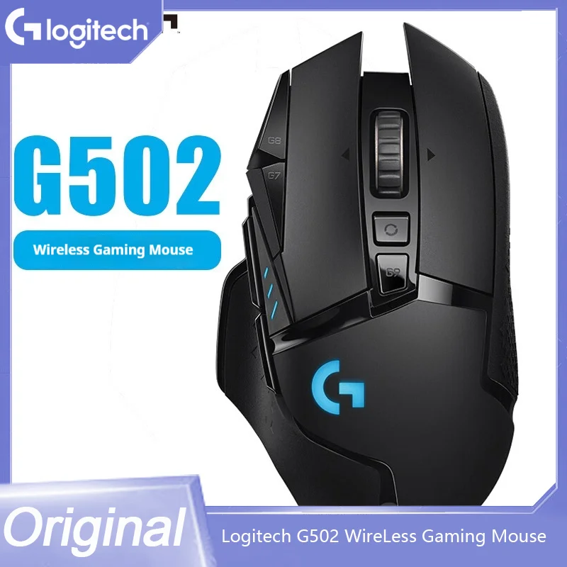 

Мышь Logitech G502 Creator Беспроводная с USB-зарядкой, 2,4 ГГц