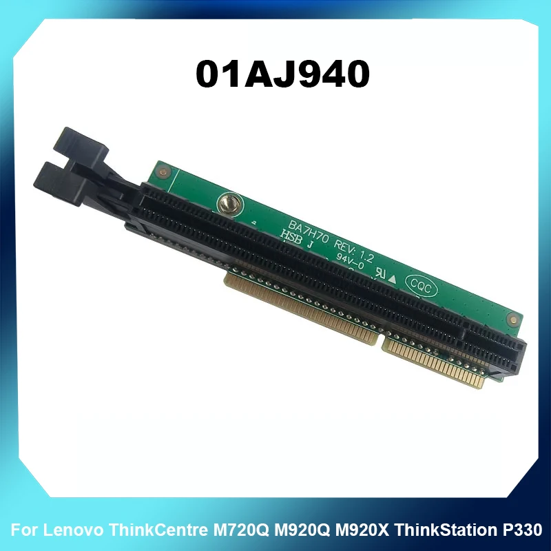 01AJ940 Tiny5 Riser Card PCIe X16 GPU Expansion Card For Lenovo ThinkCentre M720Q M920Q M920X ThinkStation P330