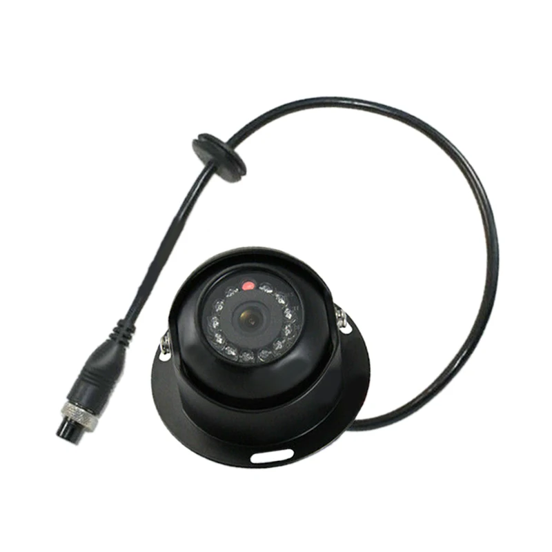 Car Front Side View Camera 12-24V IR LED Waterproof Cam Fit For Truck Caravan Trailer Bus