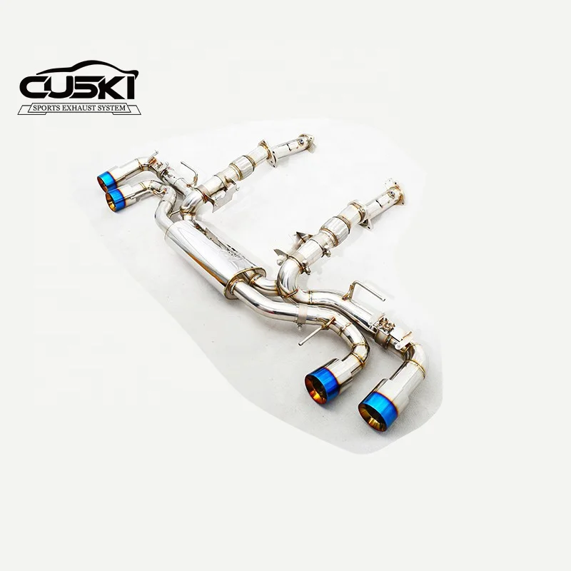 High Performance for C8 6.2 Stainless Steel High Quality Smart Electronic Valve Exhaust view 3