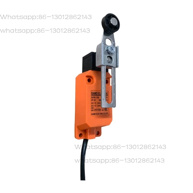 

Водонепроницаемый механический концевой выключатель IP67 MP/SE-8108 (роликовый, 24В) для навозоуборочных скреперов (модель 8107)