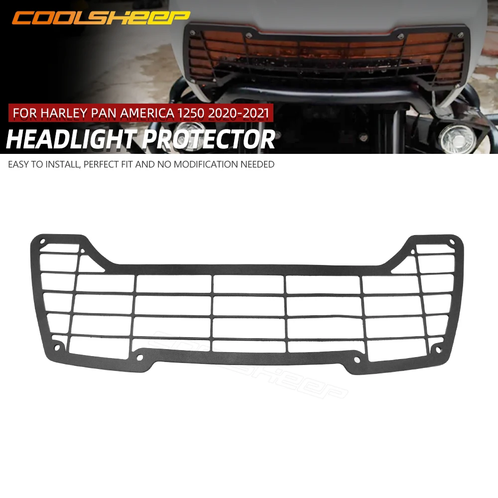 

Headlight Protector For Harley PAN AMERICA 1250 RA1250 S 2020-2021 Motorcycle Accessories Headlamp Head Light Grill Grille Guard
