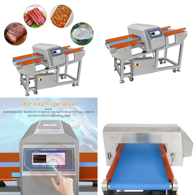 Stainless Steel Food Metal Detector for High Precision Foreign Body Detection
