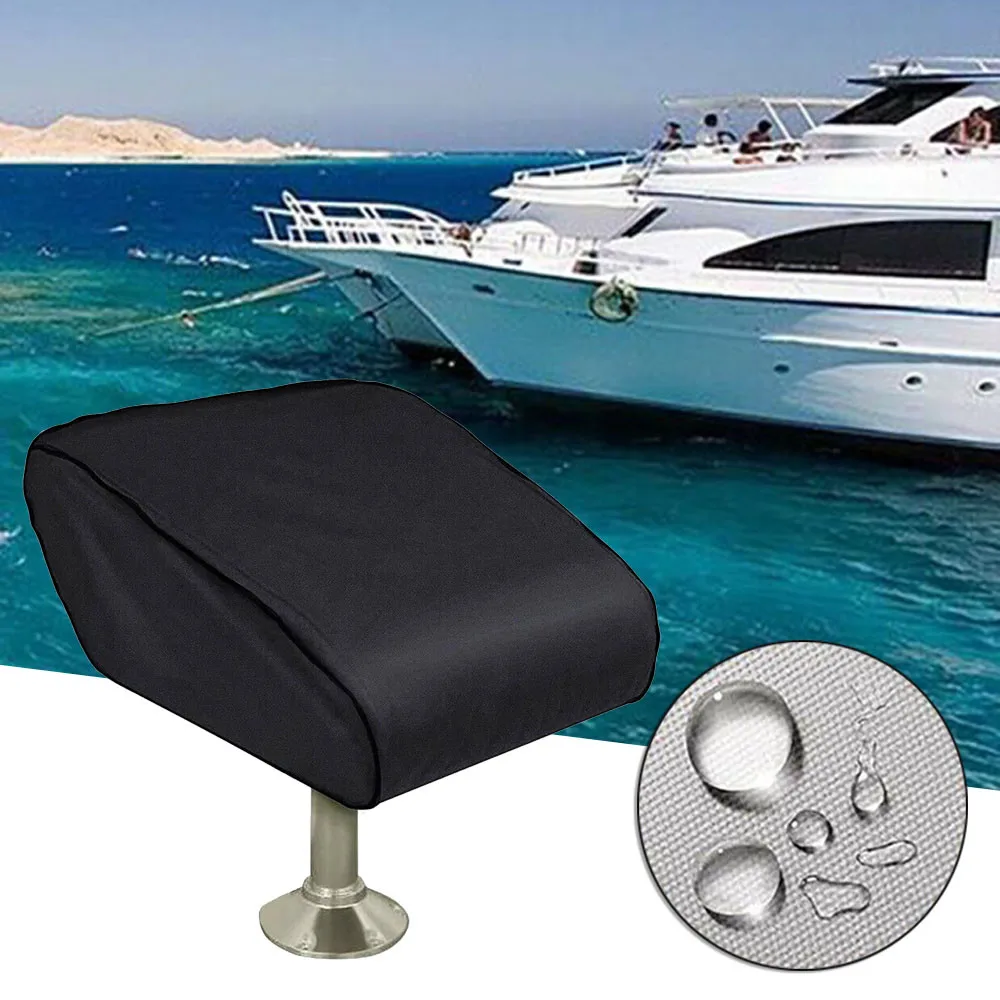 

210D Oxford Boat Seat Cover Waterproof Dust Cover Chair Protective Cover Outdoor Yacht Captain Seat Cover Fixed Rear All-Purpose