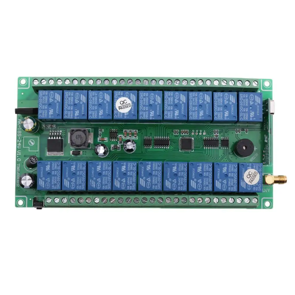 Relay Module Wireless Control 433mhz Remote Switch for DIY Smart Lighting Security and Appliances