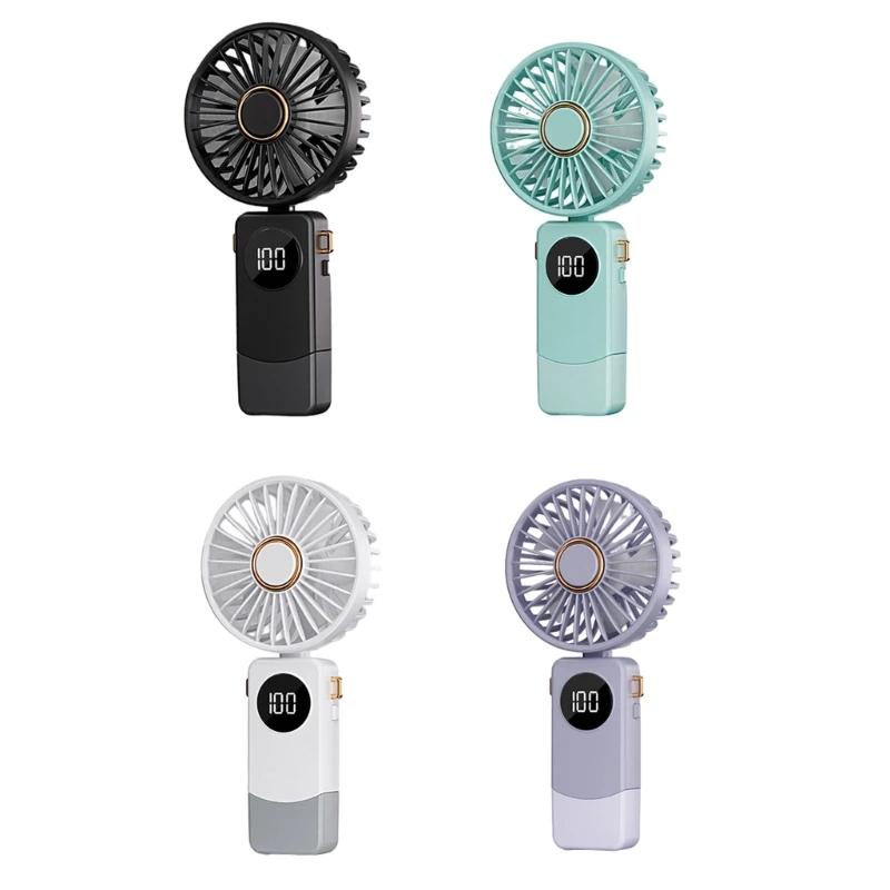 

Practical USB Fan Mini Fan Small Travel Fan Rechargable Cooling Fan Electric Fan Perfect for Indoor and Outdoor Use