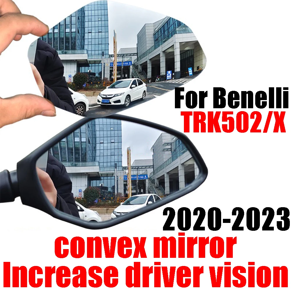 

For Benelli TRK502X TRK502 TRK 502 X TRK 502X Accessories Convex Mirror Increase Rearview Mirrors Side Mirror View Vision Lens