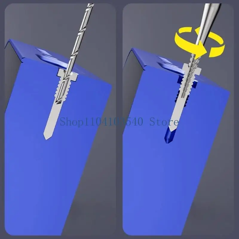 02DC Professional Alloy Steel Screw For Damaged Fasteners Sliding Thread Technology Prevents Slippage Drill Bit Set