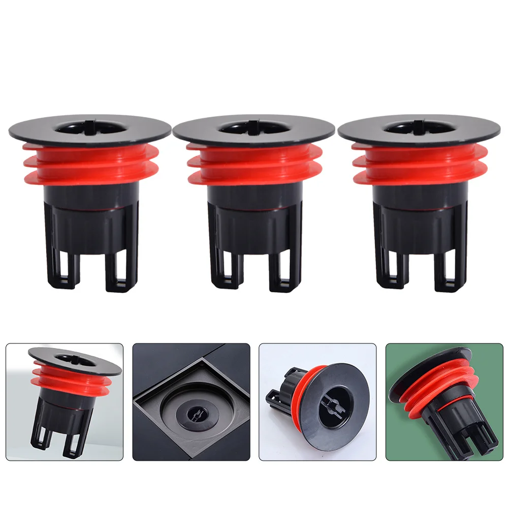 

3Pcs Anti-Odor Magnetic Floor Drain Stopper Shower Drain Cover Easy Install No Deformation Wear Resistance Smooth Edges