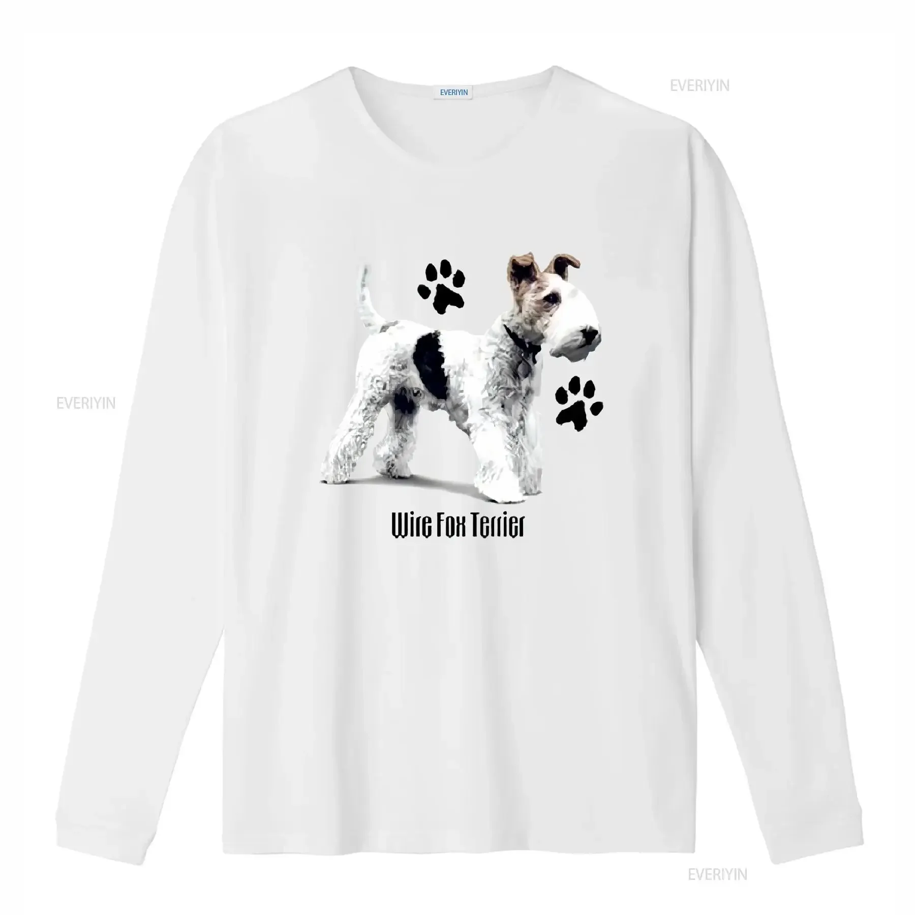 Wire Fox Terrier Dog T Shirt SweaT Available on Request 916b vintage Washed graphic designer clothes Comfortable fashion