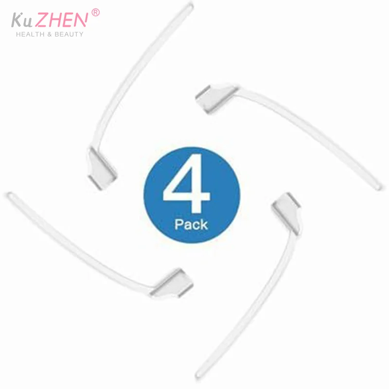 4Pcs 1set Plastic Transparent Sports Lock For Oticon 85db Low Touch And Secure Fit For Hearing Aids Fixing Tail Accessories