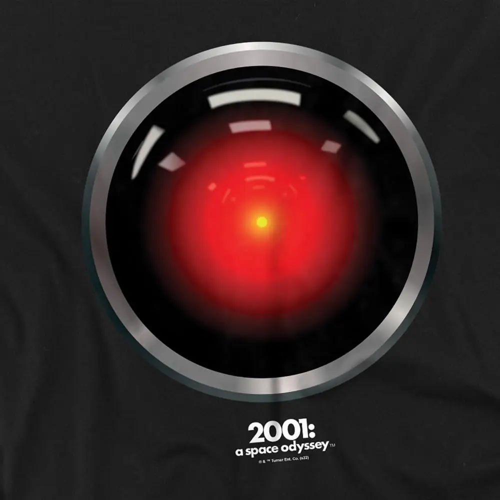 Popfunk Classic 2001: A Space Odyssey Hal 9000 Eye Unisex Adult T Shirt