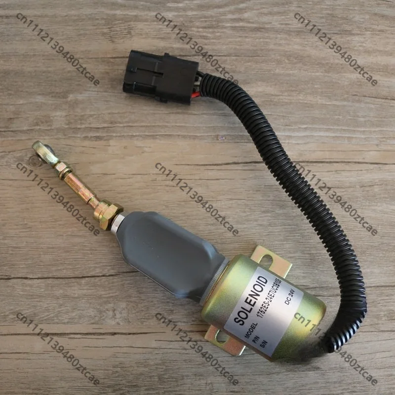 Engine Flameout Solenoid Valve SA-4858 1752ES-24E7UC3B1S5 24V Fuel Shut Off Electromagnet