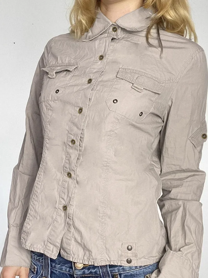 

Ele Casual Long Sve Женский топ Faionable ort Length irt Тонкий материал Полиэстер Цвет Простой дизайн