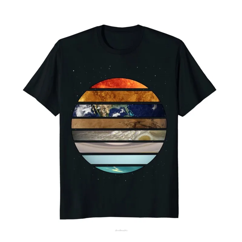 Amazing Planet T-Shirt Great Astronomy Gift cotton tshirt men summer fashion t-shirt euro size