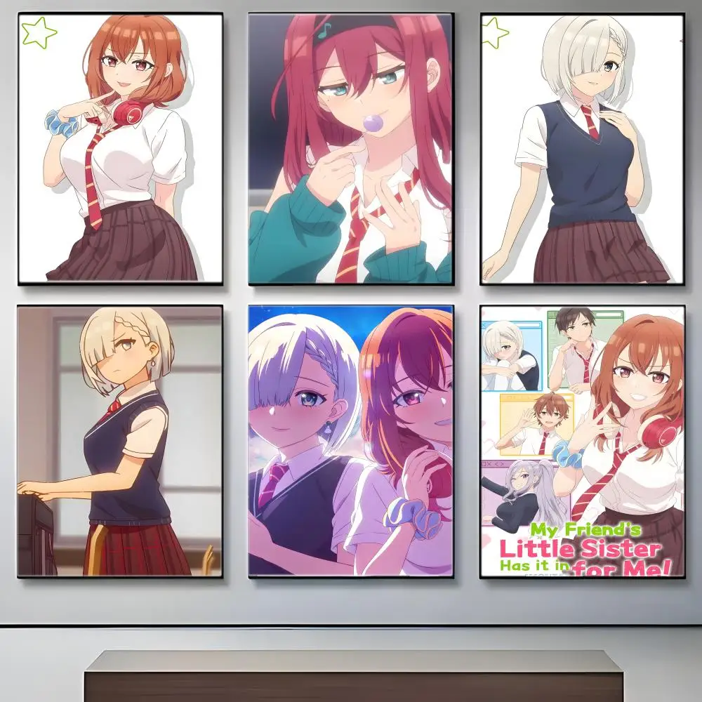 HighSchool Anime I-ImoUza Poster Crease Free Waterproof Durable All Space Wall Decor