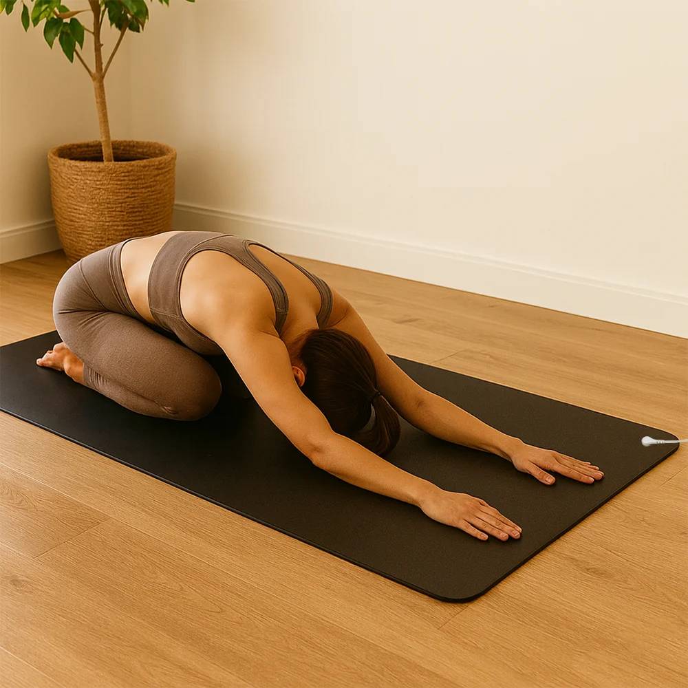 Grounding PU Yoga Mat Factory Supply | Eco-Friendly 4mm Thick Non-Slip Exercise Earthing Mat