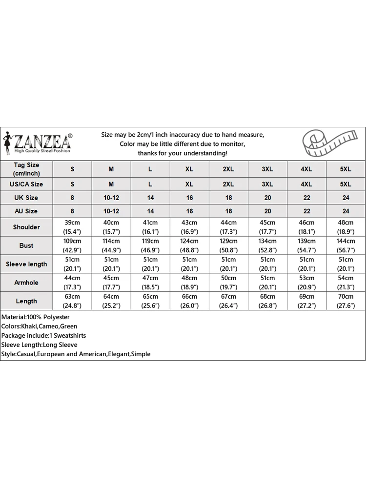 ZANZEA Women O-Neck Simple Sweatshirts 2024 Long Sleeve Loose Knitted Hoodies Casual Loose Ruffled Edge Pullovers Femme Jumpers