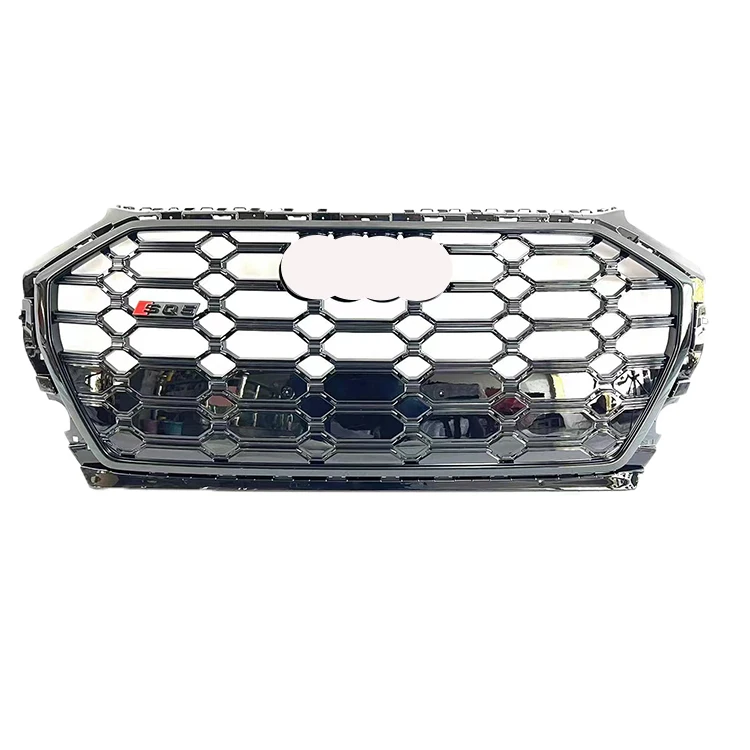 New quattro style facelift mesh grille ABS auto grille radiator honeycomb grills front bumper for audis Q5 RSQ5 2022