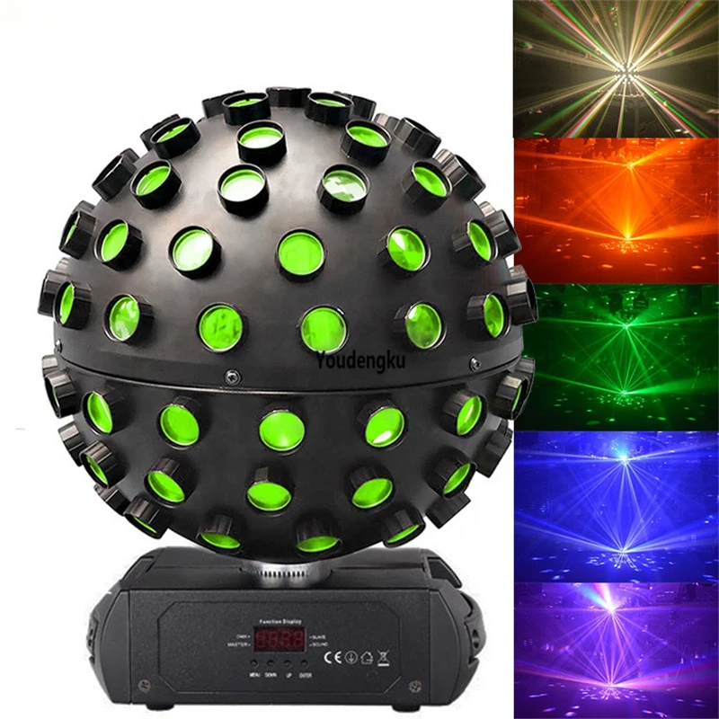 

1 piece DJ Wave 6 Color 360 moving head Rotating Magic Ball stage disco beam lights