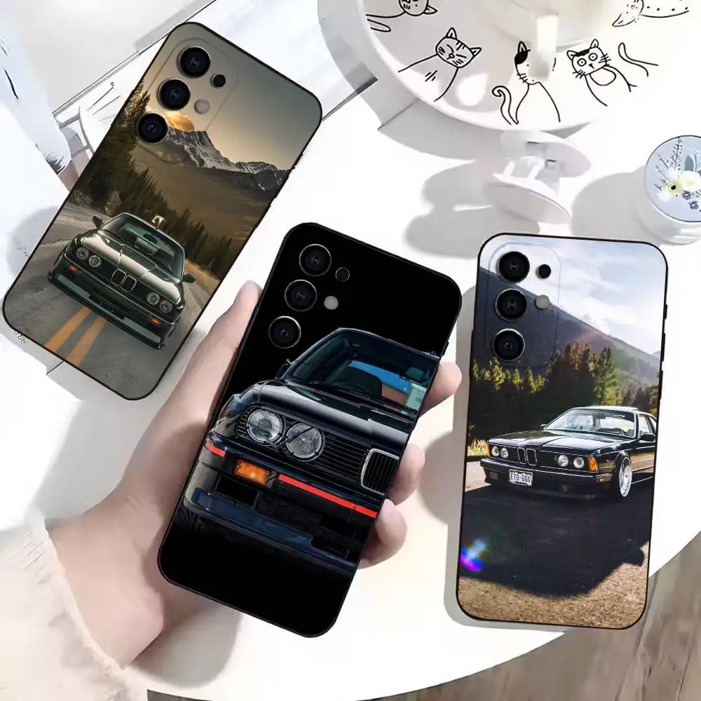 

Vintage German Cars E36 M3 Phone Case For Samsung S25,S24,S21,S22,S23,S30,Ultra,S20,Plus,Fe,Lite,Note,10,Black Cover
