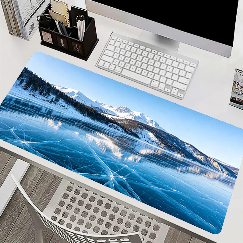Mouse Pad Non-Slip Gaming Accessories PC Computer Desk Mat Gamer Keyboard Pad Designed specifically Natural Landscape Mousepad