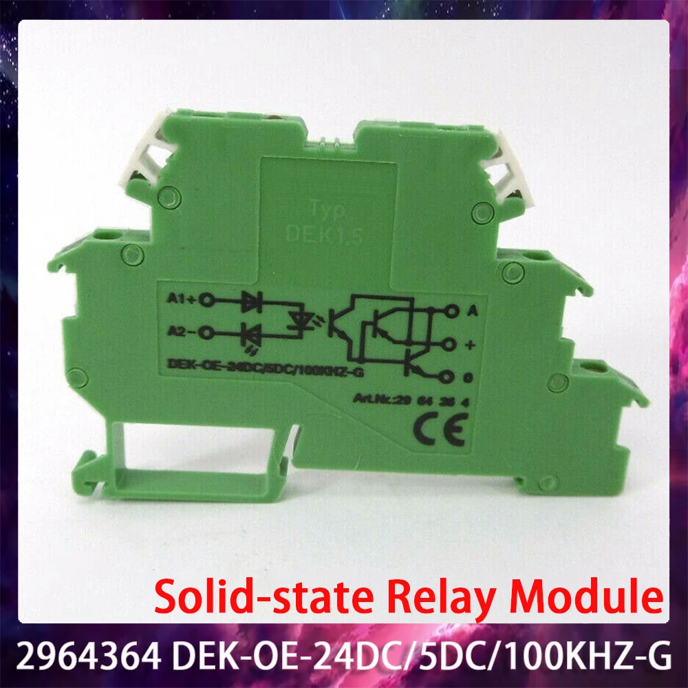

2964364 DEK-OE-24DC/5DC/100KHZ-G Solid-state Relay Module