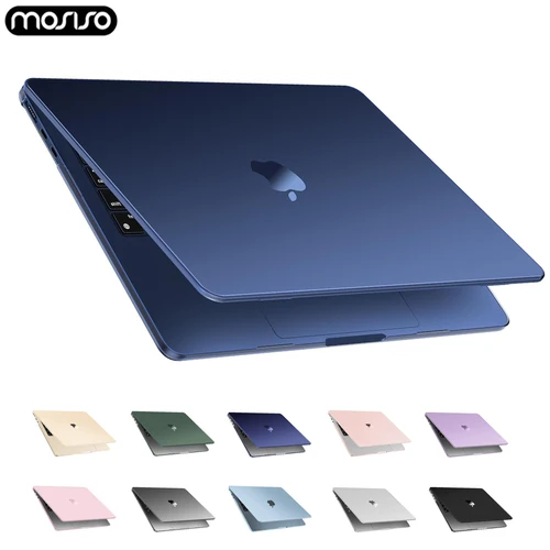 Funda ultrafina 2025 M4 para MacBook Air 13 15,3 A3240 A3241 A2681 A2337 Funda Pro 13 14,2 16,2 Funda M4 M3 M2 M1 carcasa dura