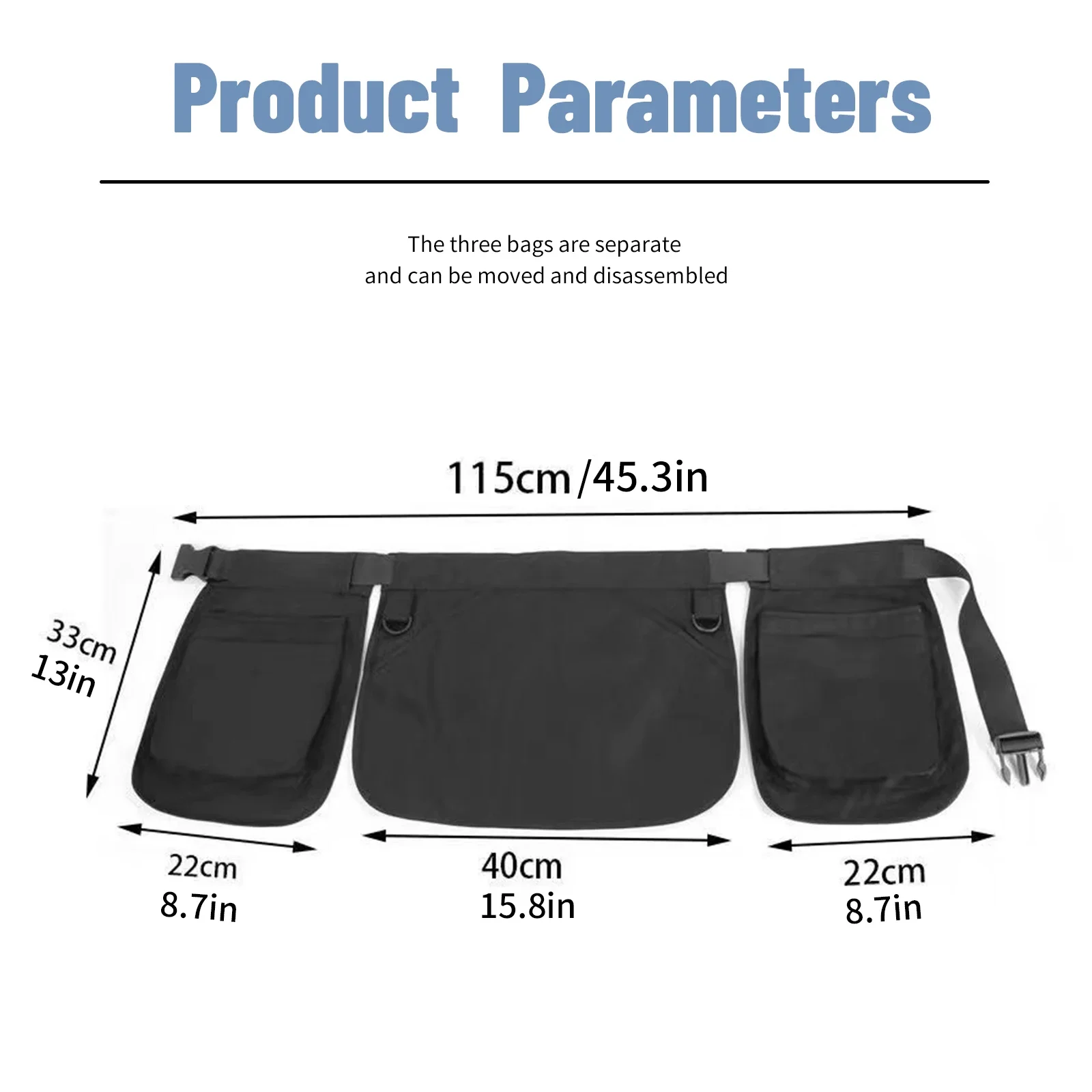 Outdoor Waist Pack Bag Pack for Men&Women Hip Bum Bag with Adjustable Strap for Outdoors Workout Traveling Casual Running Hiking