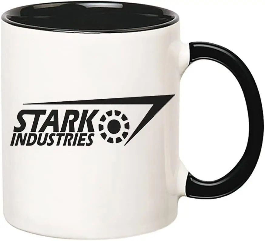 Mug, Stark Industries Logo Mug, Tony Stark Coffee Mug, 11 Oz Novelty Coffee Mug/Cup