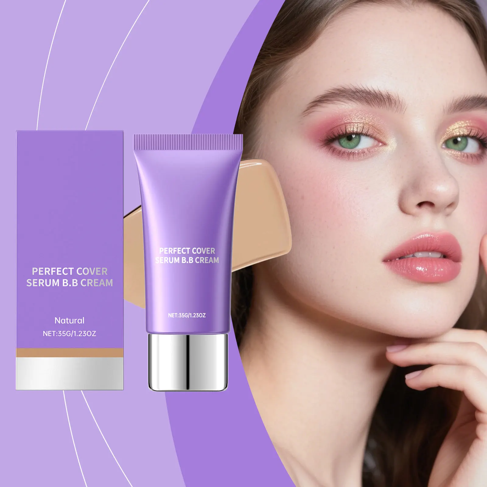 

Facial Concealer Essence Hydration Reduce Fine Lines Enhance Skin Elasticity Improve Roughness Makeup Anytime Facial Sooth Cream