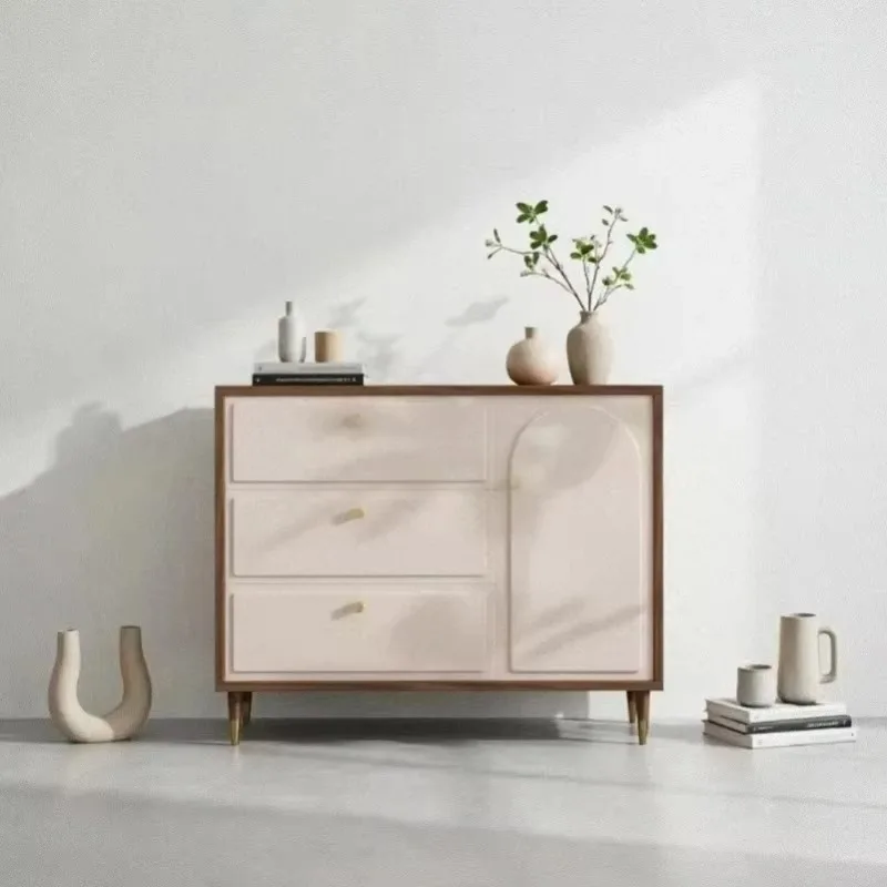 Organizers Wooden Storage Cabinet Luxury Beauty Modern Drawers Living Room Cabinets Multiple Purpose Ropero Armable Furniture